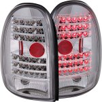 1996 Dodge Caravan Chrome LED Tail Lights