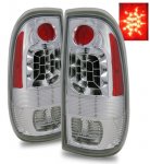 2005 Ford F250 Super Duty LED Tail Lights Chrome