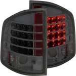 2000 Chevy S10 Smoked LED Tail Lights