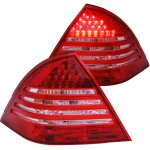 2007 Mercedes Benz C Class Sedan LED Tail Lights Red and Clear