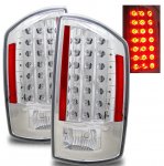 2007 Dodge Ram 3500 Chrome LED Tail Lights