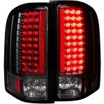 2012 Chevy Silverado 2500HD LED Tail Lights Black