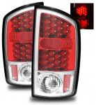 2006 Dodge Ram 2500 LED Tail Lights Red and Clear