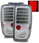 2001 Ford Expedition Chrome LED Tail Lights