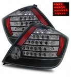 2007 Scion tC LED Tail Lights Black