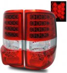 2004 Ford F150 LED Tail Lights Red and Clear