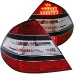 2006 Mercedes Benz E Class LED Tail Lights Red and Clear