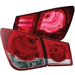 Chevy Cruze 2011-2013 Red LED Tail Lights