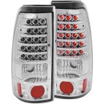 2001 Chevy Silverado 2500HD LED Tail Lights Chrome