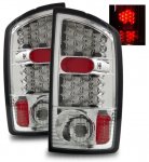 2004 Dodge Ram 3500 Chrome LED Tail Lights