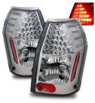 Dodge Magnum 2005-2008 Chrome LED Tail Lights