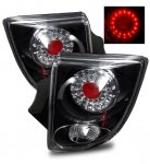 2002 Toyota Celica LED Tail Lights Black