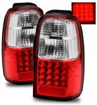 Toyota 4Runner 2001-2002 LED Tail Lights Red and Clear