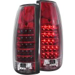 1989 GMC Sierra 3500 Red LED Tail Lights