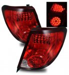 Saturn lon Coupe 2003-2007 LED Tail Lights Red and Clear