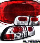 1998 Honda Civic Coupe Clear Altezza Tail Lights