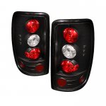 2006 GMC Yukon Denali Barn Door Black Altezza Tail Lights