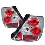 2005 Honda Civic Si Hatchback Clear Altezza Tail Lights