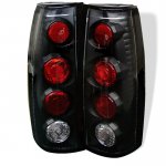 1990 GMC Sierra Black Altezza Tail Lights