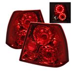 2001 VW Jetta Red LED Tail Lights