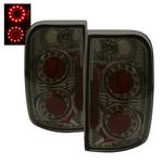 2004 Chevy Blazer Smoked LED Ring Tail Lights