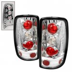 2004 Chevy Tahoe Barn Door Clear Altezza Tail Lights