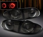 2001 Chevy Cavalier Smoked LED Tail Lights