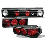 Honda CRX 1988-1991 Black Altezza Tail Lights