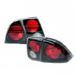 2001 Honda Civic Sedan Black Altezza Tail Lights