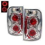 2001 Oldsmobile Bravada Clear LED Ring Tail Lights