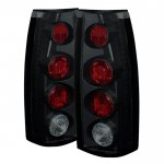 1994 GMC Sierra 2500 Black Smoked Altezza Tail Lights