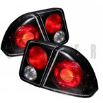 Honda Civic Sedan 2001-2005 Black Altezza Tail Lights