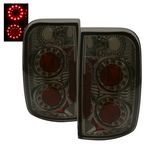 Oldsmobile Bravada 1996-2001 Smoked LED Ring Tail Lights