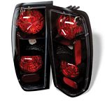 2001 Nissan Frontier Black Altezza Tail Lights