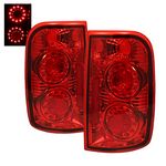 2005 Chevy Blazer Red LED Ring Tail Lights