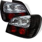 Subaru Impreza 2002-2003 Black Altezza Tail Lights