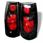 GMC Yukon 1992-1999 Black Altezza Tail Lights