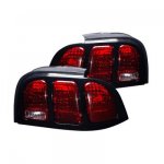 1994 Ford Mustang Red Custom Tail Lights