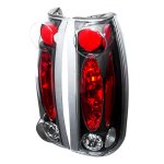 1994 GMC Yukon Black Altezza Tail Lights