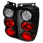 1996 Ford Explorer Black Altezza Tail Lights