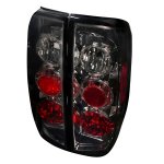 2009 Nissan Frontier Smoked Altezza Tail Lights