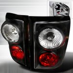 2003 Ford F150 Flareside Black Altezza Tail Lights