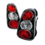 Mini Cooper 2002-2004 Black Altezza Tail Lights