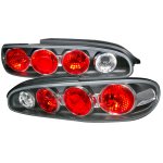 Mazda MX6 1993-1997 Black Altezza Tail Lights