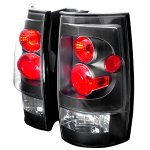 2010 Chevy Tahoe Black Altezza Tail Lights