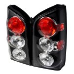 2006 Nissan Pathfinder Black Altezza Tail Lights