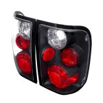 Ford Ranger 1993-1997 Black Altezza Tail Lights