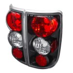 2001 Oldsmobile Bravada Black Altezza Tail Lights