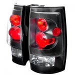 2007 GMC Yukon Denali Black Altezza Tail Lights