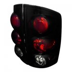 2003 Dodge Ram 2500 Black Smoked Altezza Tail Lights